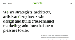 Desktop Screenshot of durabledigital.com