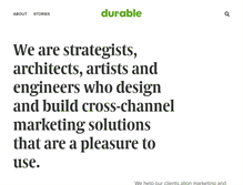 Tablet Screenshot of durabledigital.com